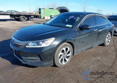 2017 Honda Accord Ex-L V6 z USA, uszkodzony, nr VIN 1HGCR3F03HA026689